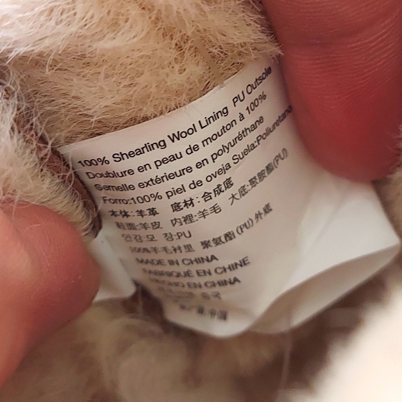 Kirkland Signature Chestnut Suede Short Shearling Boots - Picture 6 of 15